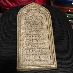 Inspire Beige Stone Wall Art